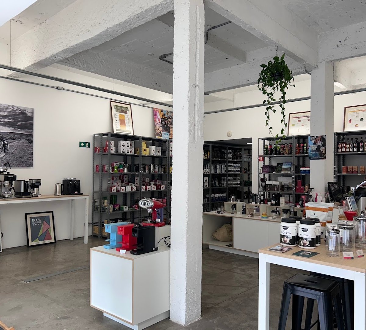Interior of Café Store, specialty coffee shop in São Paulo