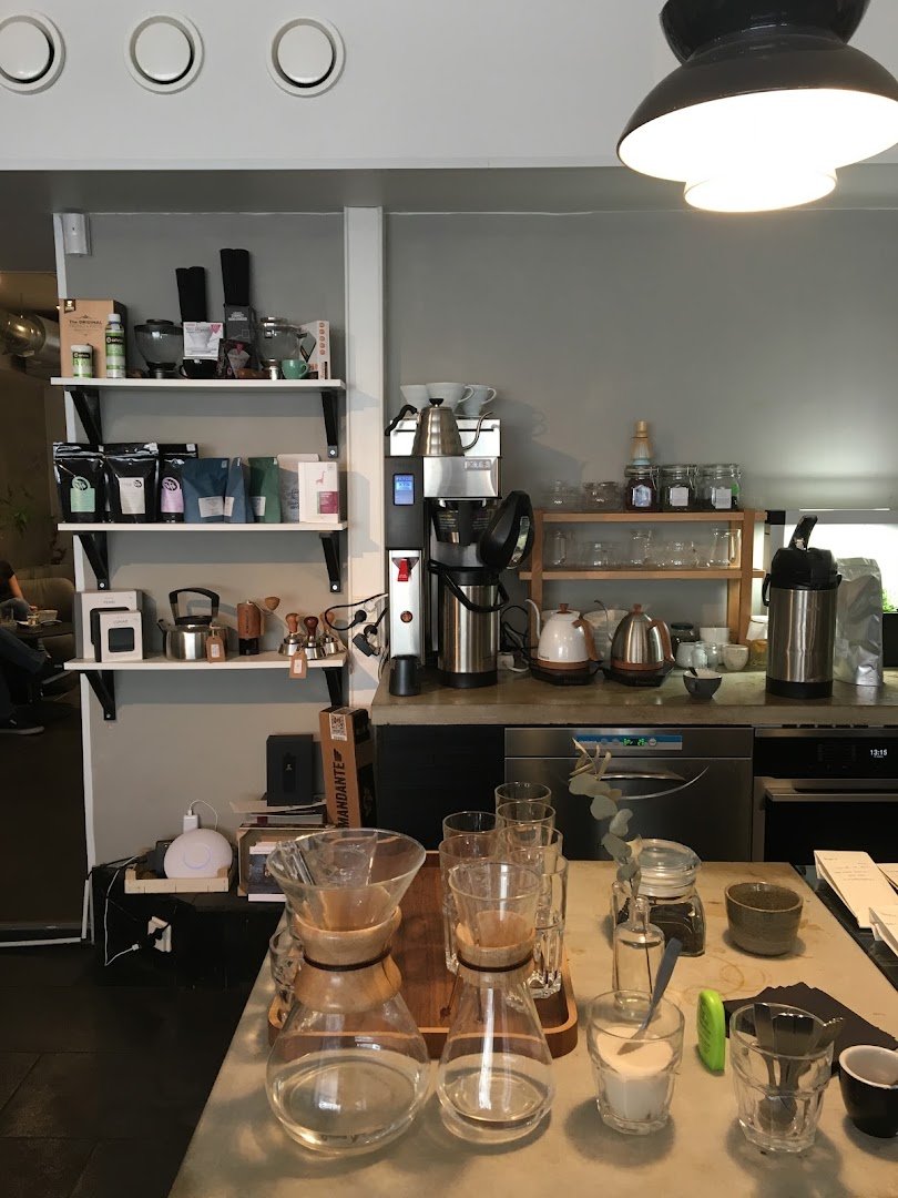 Interior of Artisan Roastery & Café, specialty coffee shop in Helsinki