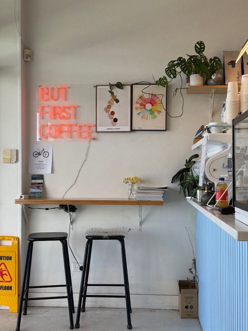 Interior of Better Me Espresso Cafe, specialty coffee shop in Auckland
