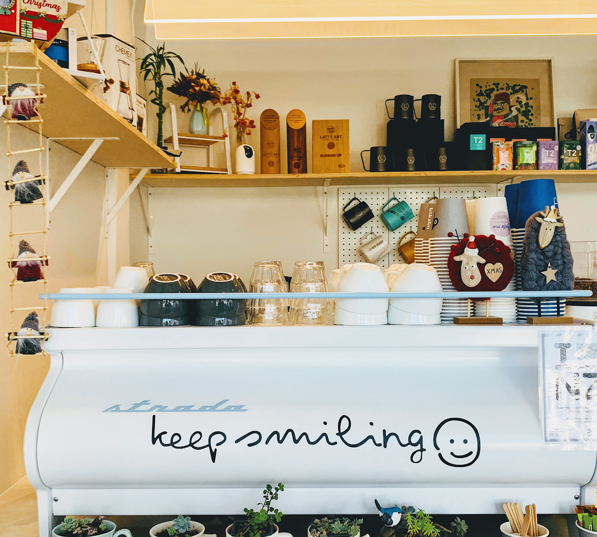 Interior of Better Me Espresso Cafe, specialty coffee shop in Auckland