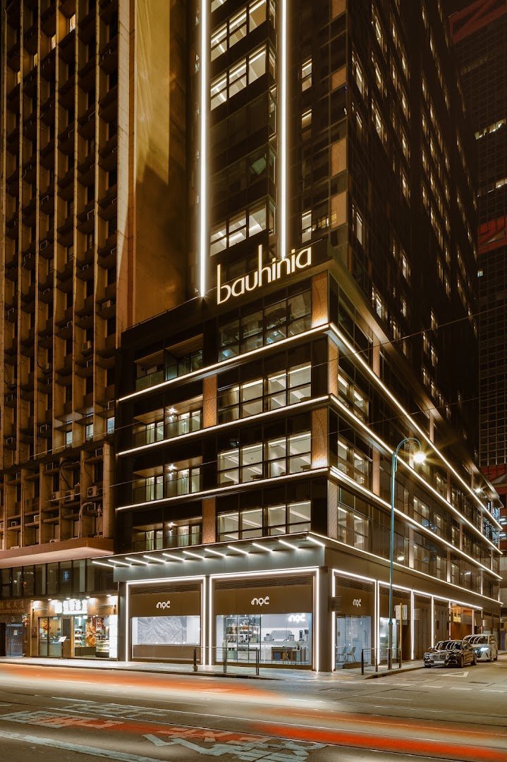 Storefront of noc, specialty coffee shop in Hong Kong