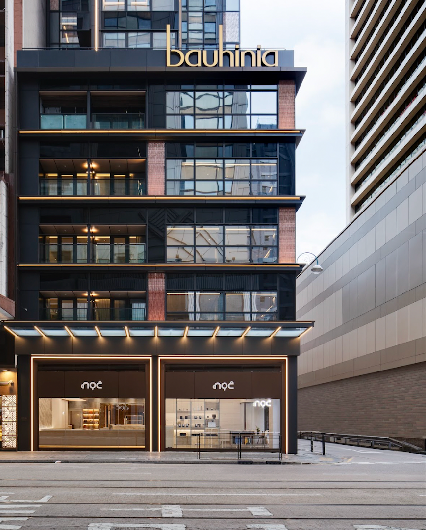 Storefront of noc, specialty coffee shop in Hong Kong