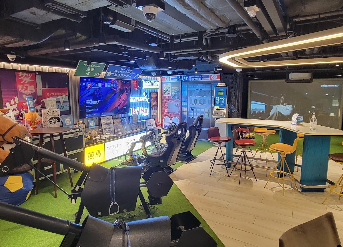 Interior of sensory ZERO, specialty coffee shop in Hong Kong