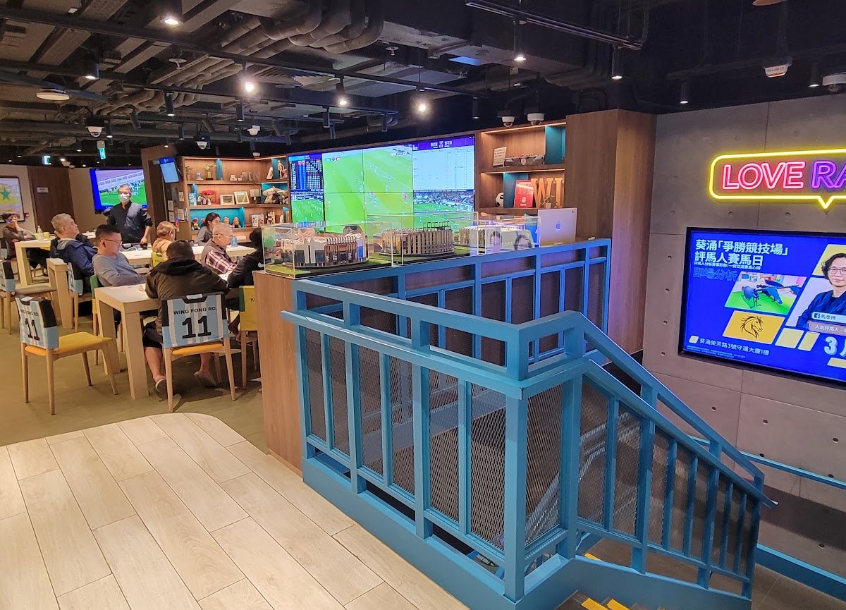 Interior of sensory ZERO, specialty coffee shop in Hong Kong