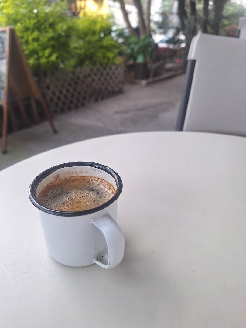 Coffee at The Best Coffee, specialty coffee shop in Mexico City