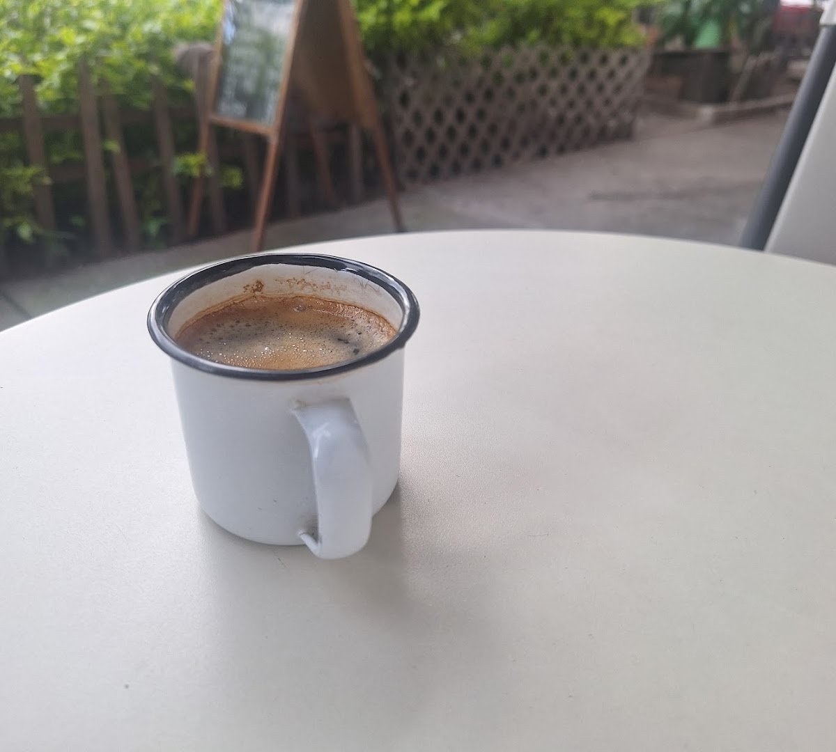 Coffee at The Best Coffee, specialty coffee shop in Mexico City
