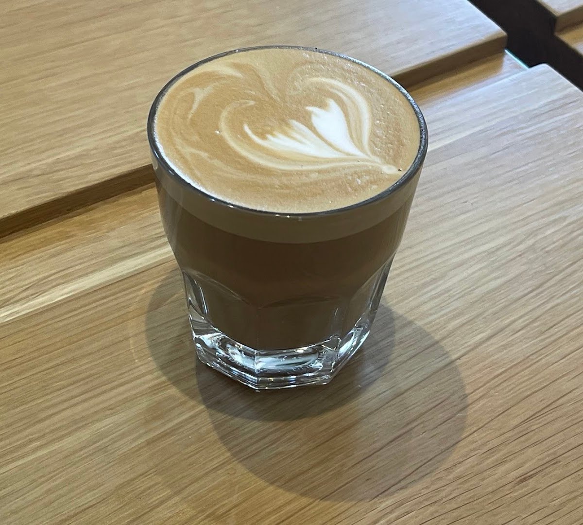 Coffee at Melk Café Stanley, specialty coffee shop in Montreal