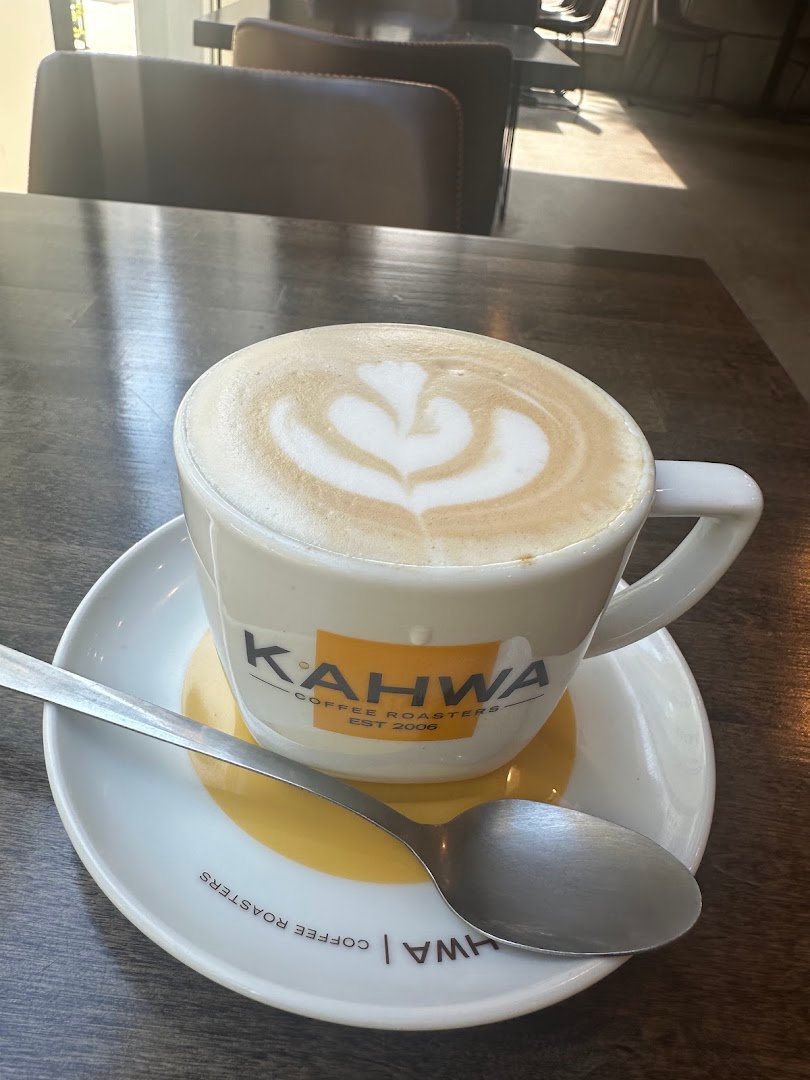 Coffee at Kahwa Coffee, specialty coffee shop in Tampa-St. Petersburg