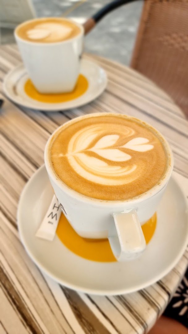 Coffee at Kahwa Coffee, specialty coffee shop in Tampa-St. Petersburg