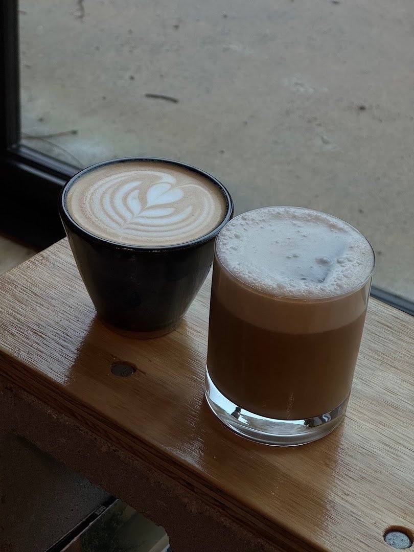 Coffee at Thesis Coffee Collective, specialty coffee shop in Minneapolis