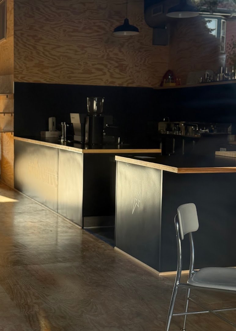 Interior of Thesis Coffee Collective, specialty coffee shop in Minneapolis