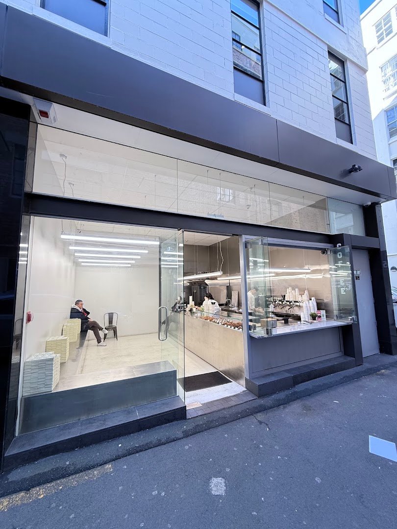 Storefront of Receptionist Coffee, specialty coffee shop in Auckland