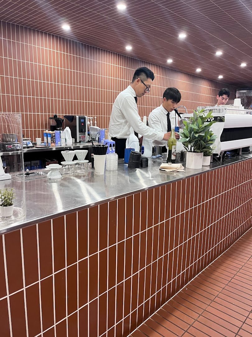 Interior of Receptionist Coffee, specialty coffee shop in Auckland