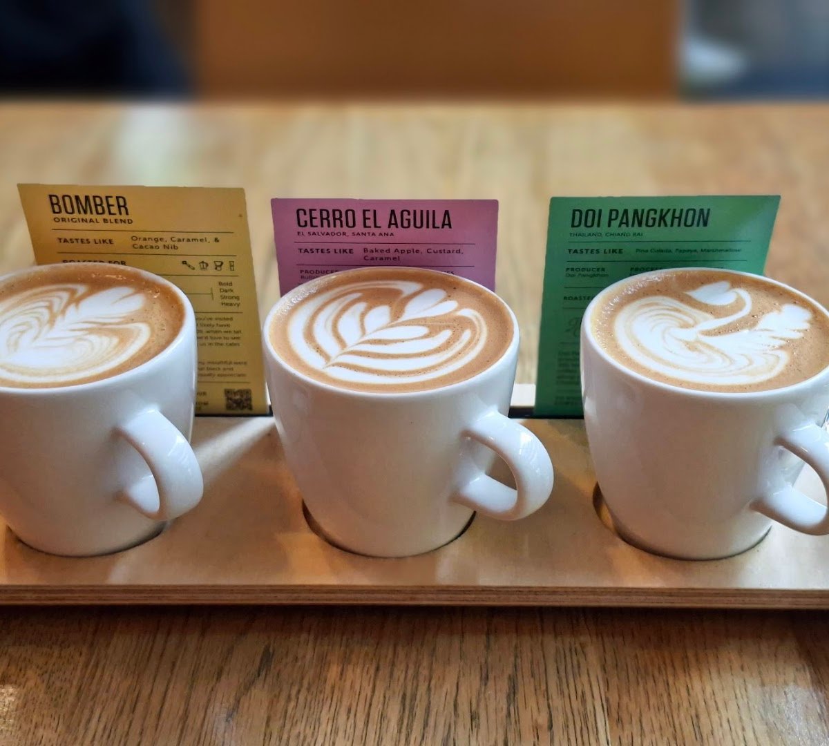 Coffee at Flight Coffee Hangar, specialty coffee shop in Wellington