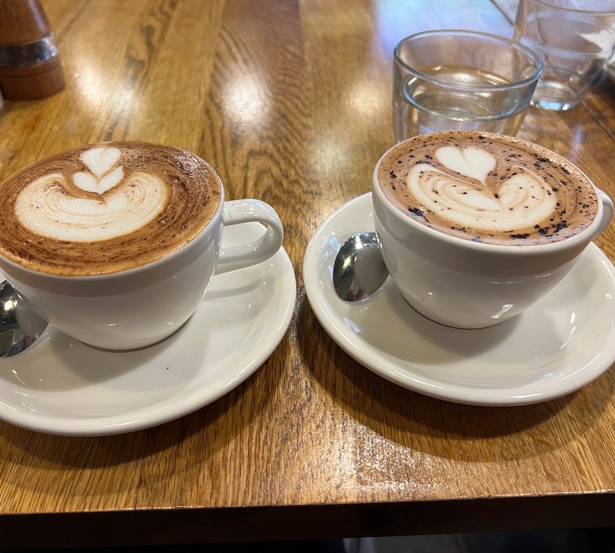 Coffee at Flight Coffee Hangar, specialty coffee shop in Wellington