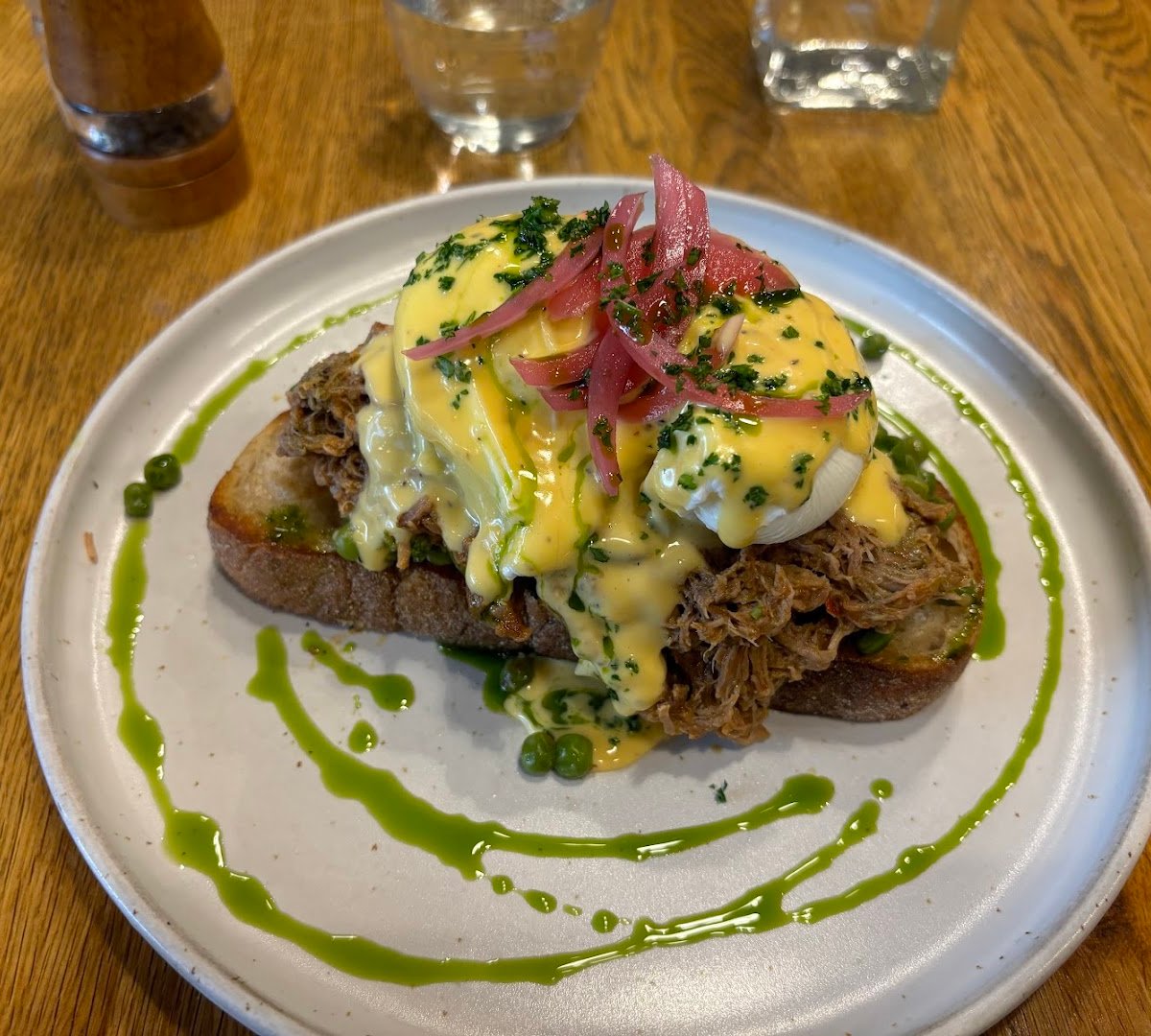 Food at Flight Coffee Hangar, specialty coffee shop in Wellington