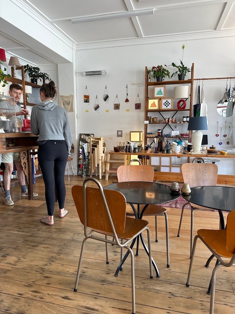 Interior of Gray's, specialty coffee shop in Auckland
