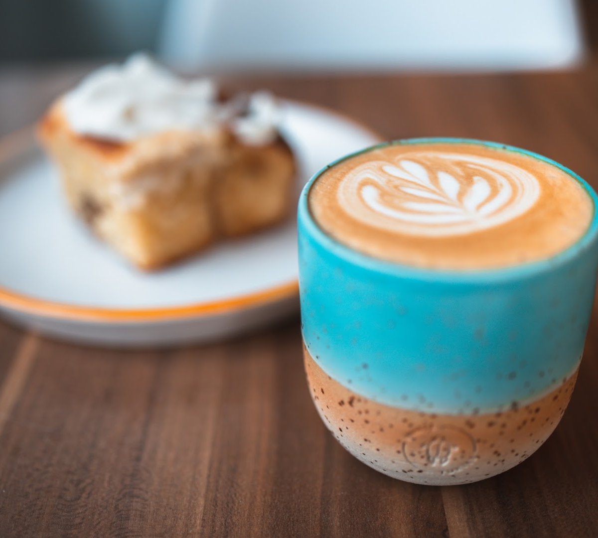 Coffee at White Turtle Coffeehouse, specialty coffee shop in Athens