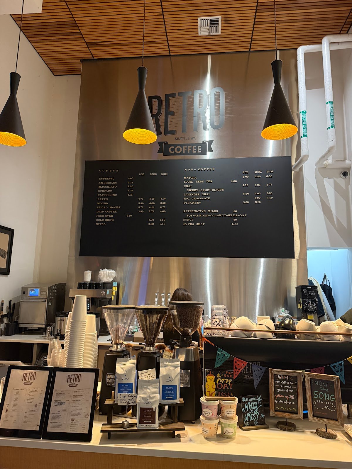 Retro Coffee specialty coffee shop in Seattle - photo 5