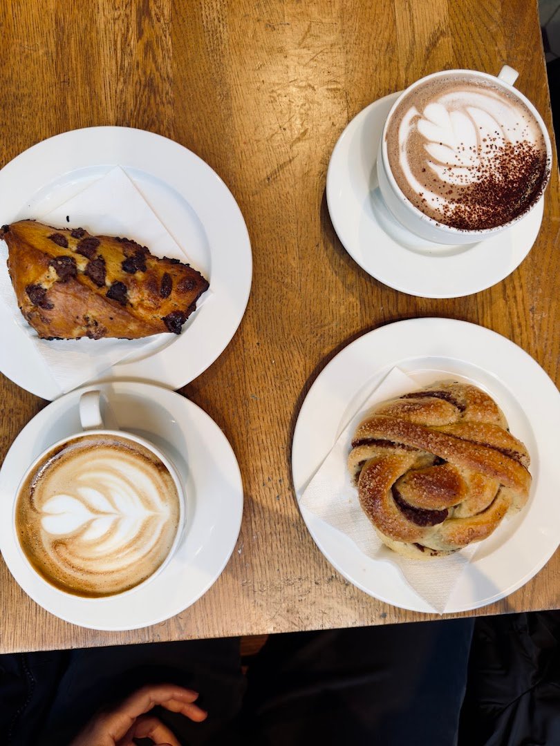 Coffee at Stockfleths, specialty coffee shop in Oslo