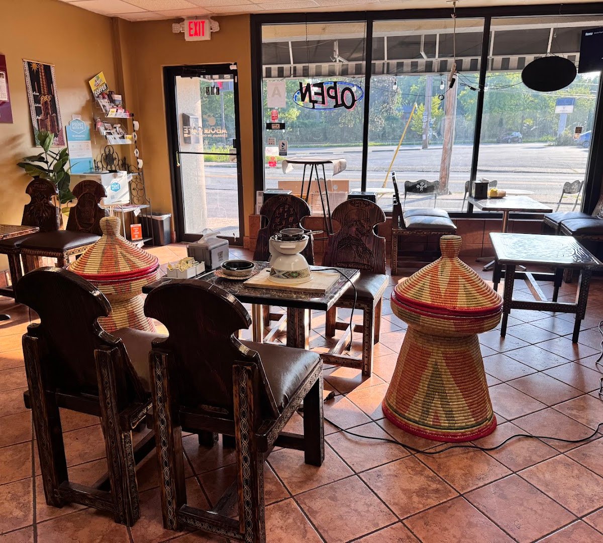 Interior of Abol Coffee & Bistro (a.k.a. Abol Cafe), specialty coffee shop in Louisville