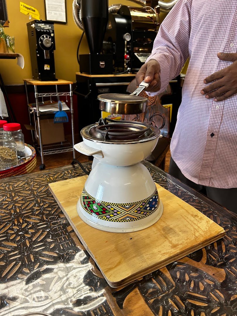 Interior of Abol Coffee & Bistro (a.k.a. Abol Cafe), specialty coffee shop in Louisville