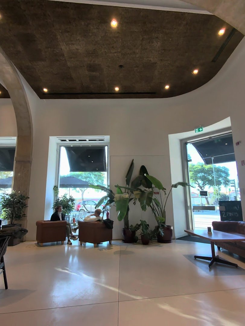 Interior of Copenhagen Coffee Lab, specialty coffee shop in Lisbon