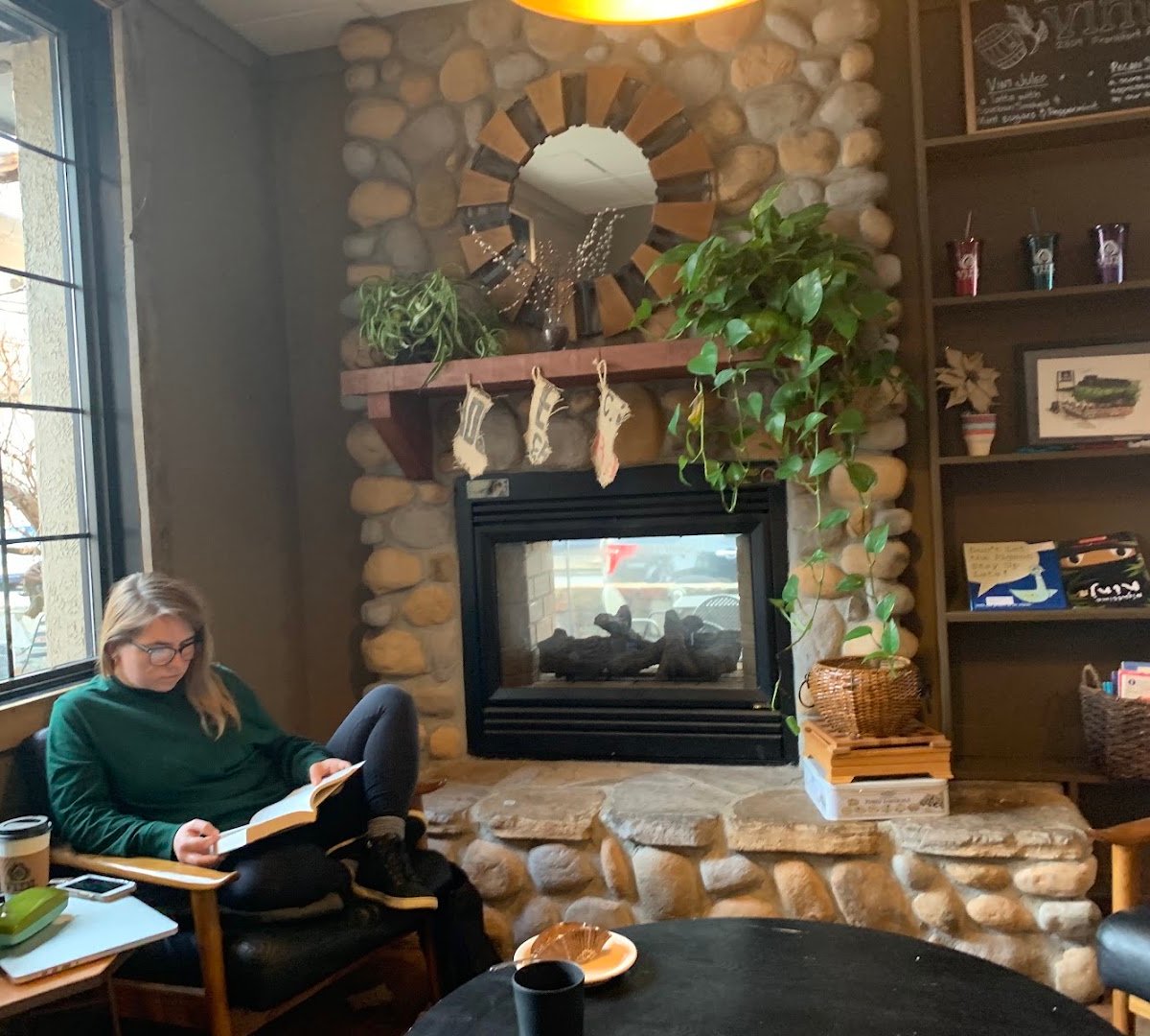 Interior of Heine Brothers - Clifton, specialty coffee shop in Louisville