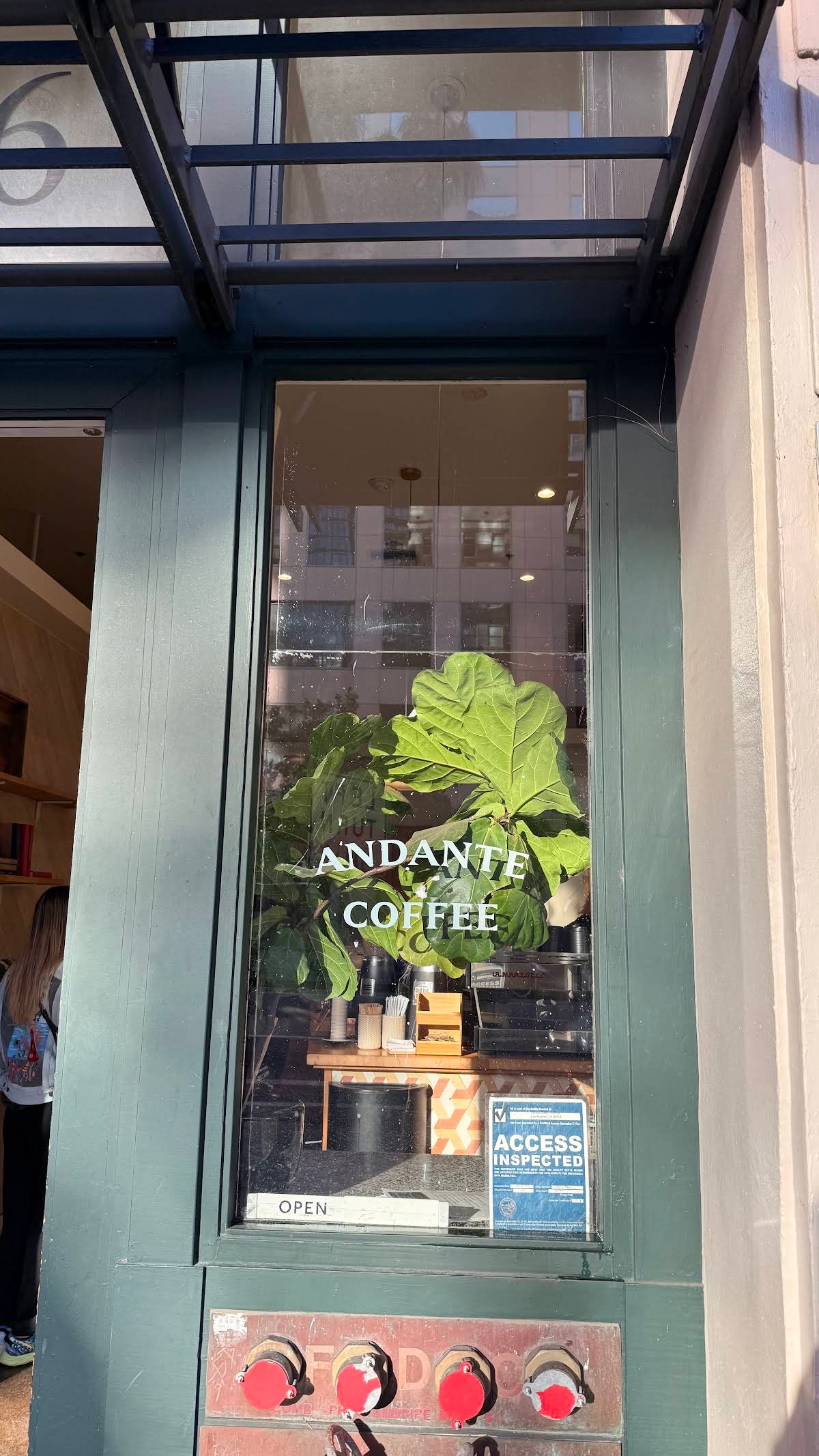 Andante Coffee specialty coffee shop in Los Angeles - photo 15