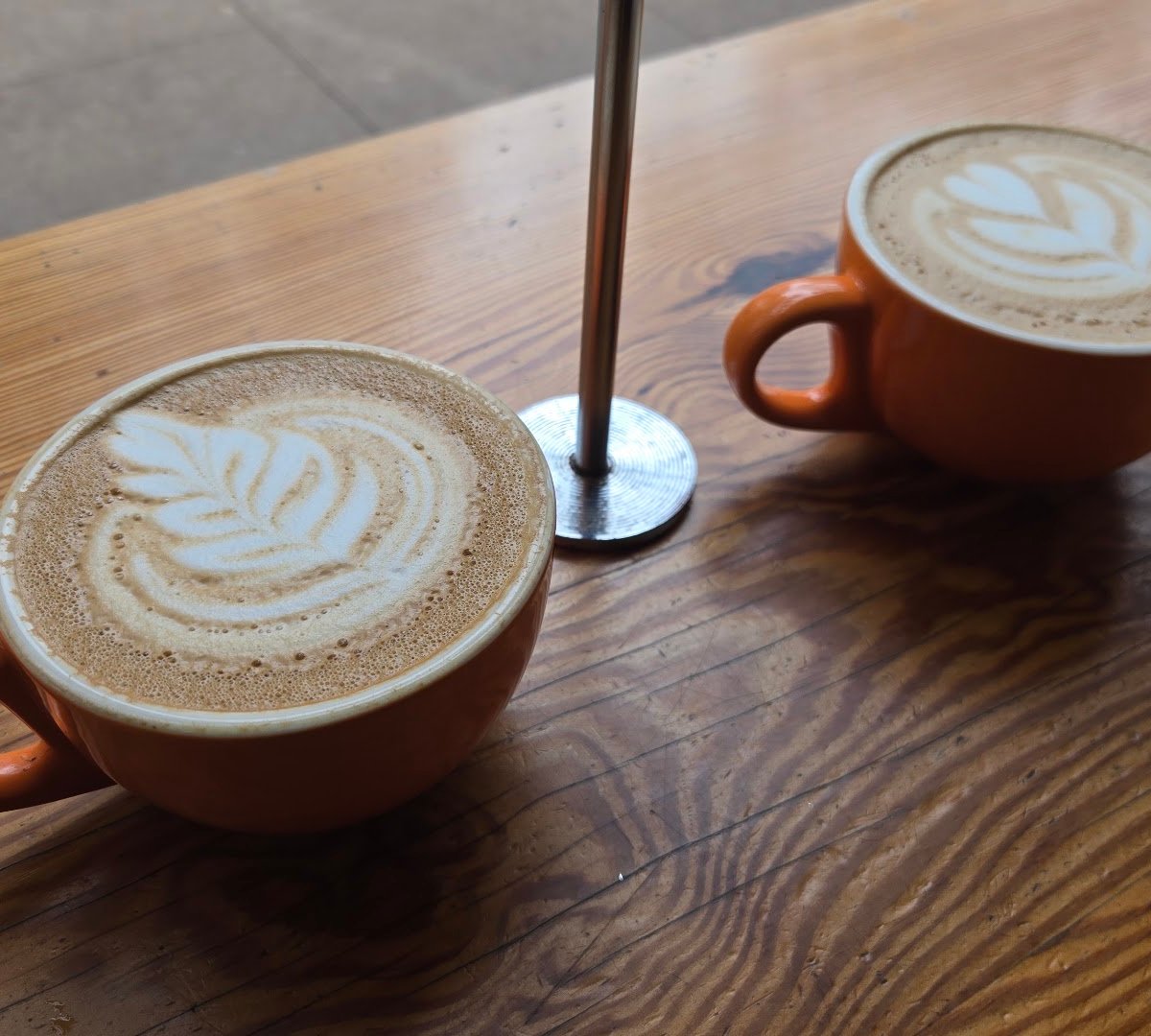 Coffee at Morning Times, specialty coffee shop in Raleigh-Durham