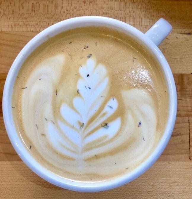 Coffee at Luna Bakery & Cafe, specialty coffee shop in Cleveland