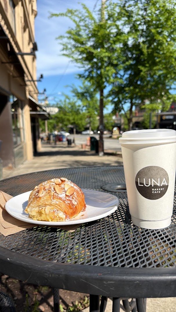 Coffee at Luna Bakery & Cafe, specialty coffee shop in Cleveland