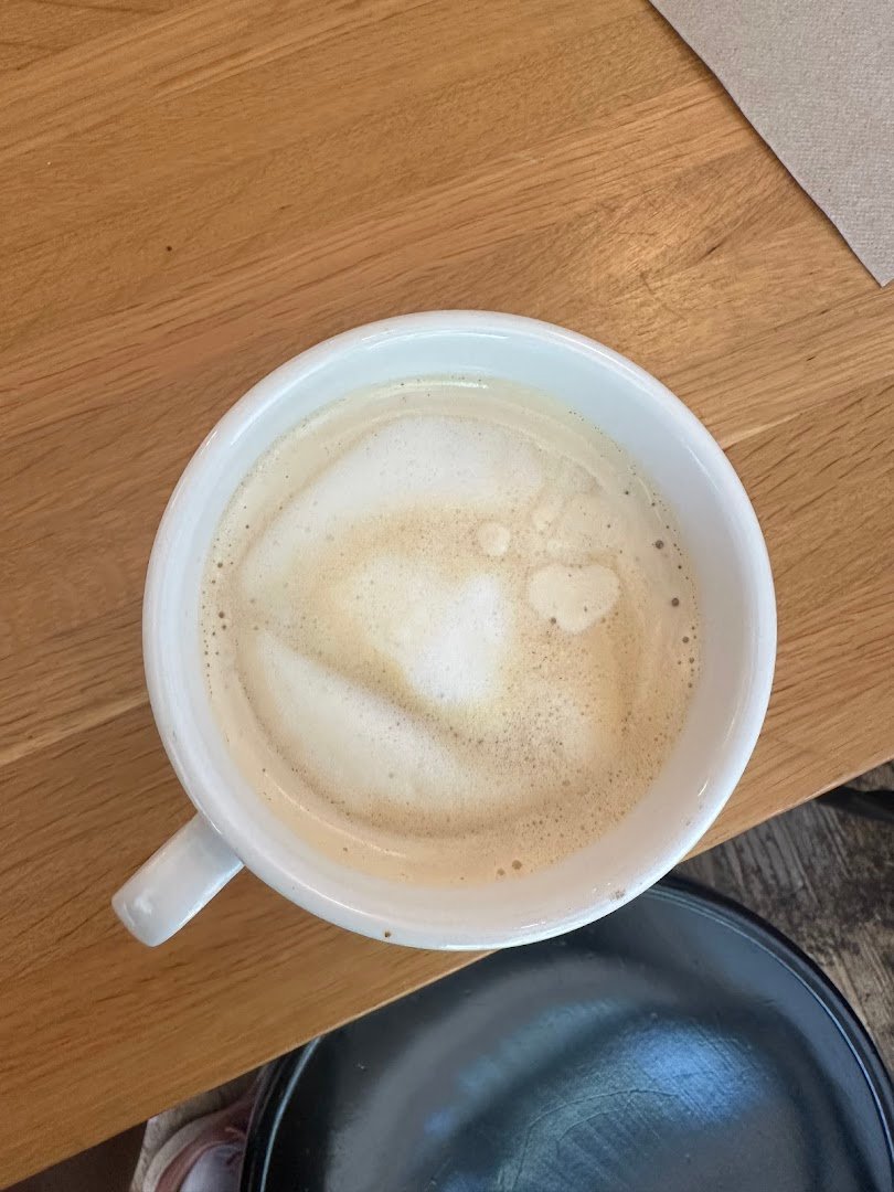 Coffee at Luna Bakery & Cafe, specialty coffee shop in Cleveland