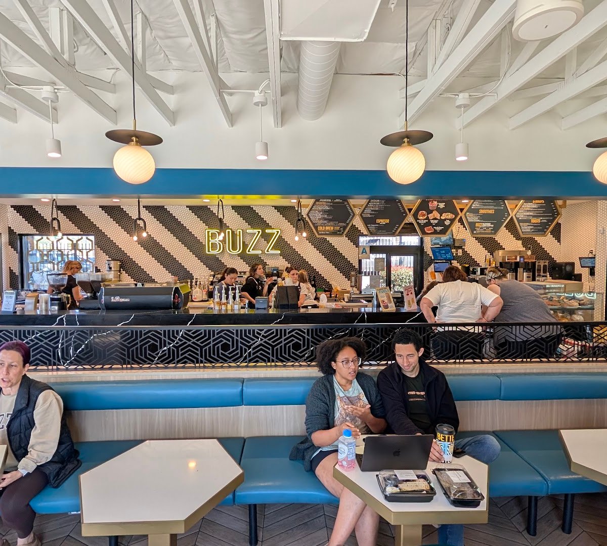 Interior of Better Buzz Coffee Mission Gorge & Zion, specialty coffee shop in San Diego
