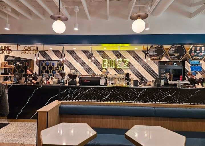 Interior of Better Buzz Coffee Mission Gorge & Zion, specialty coffee shop in San Diego