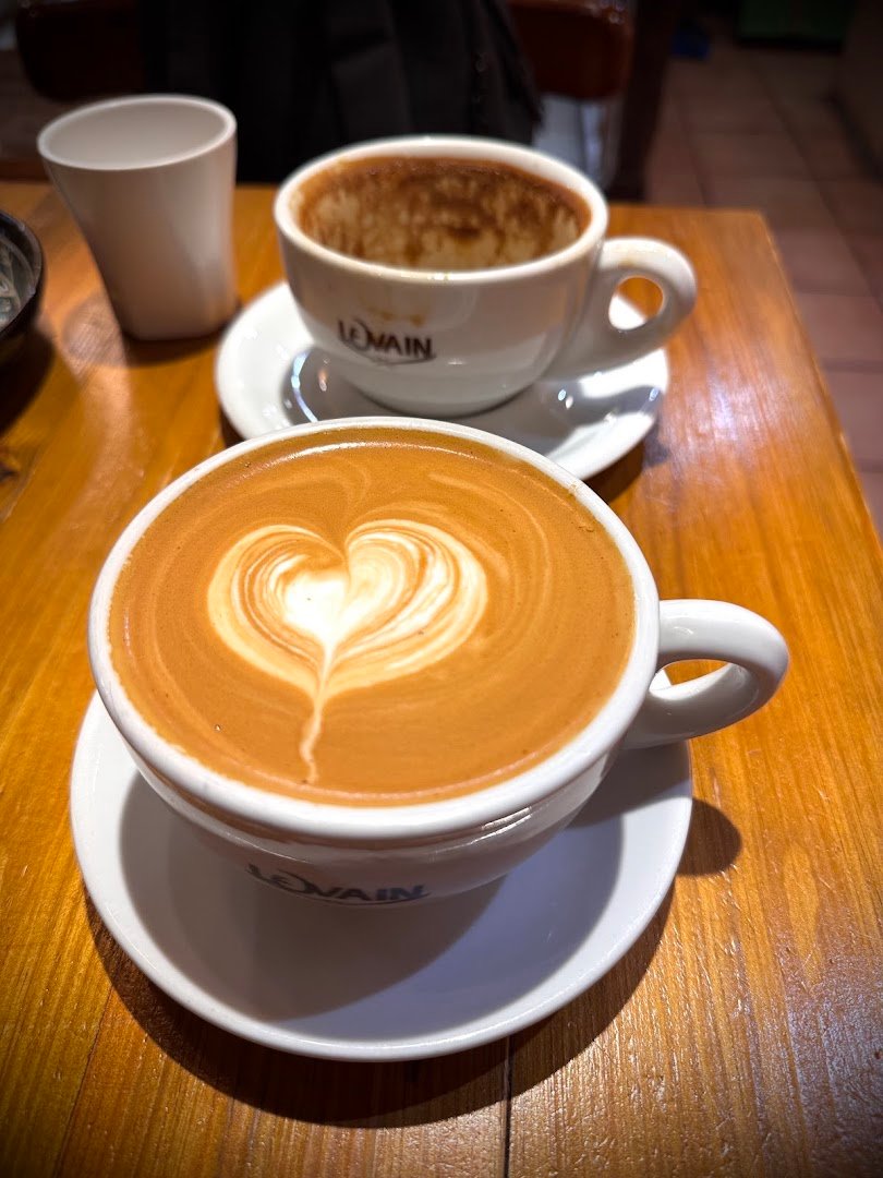 Coffee at Levain Bakery, specialty coffee shop in Hong Kong
