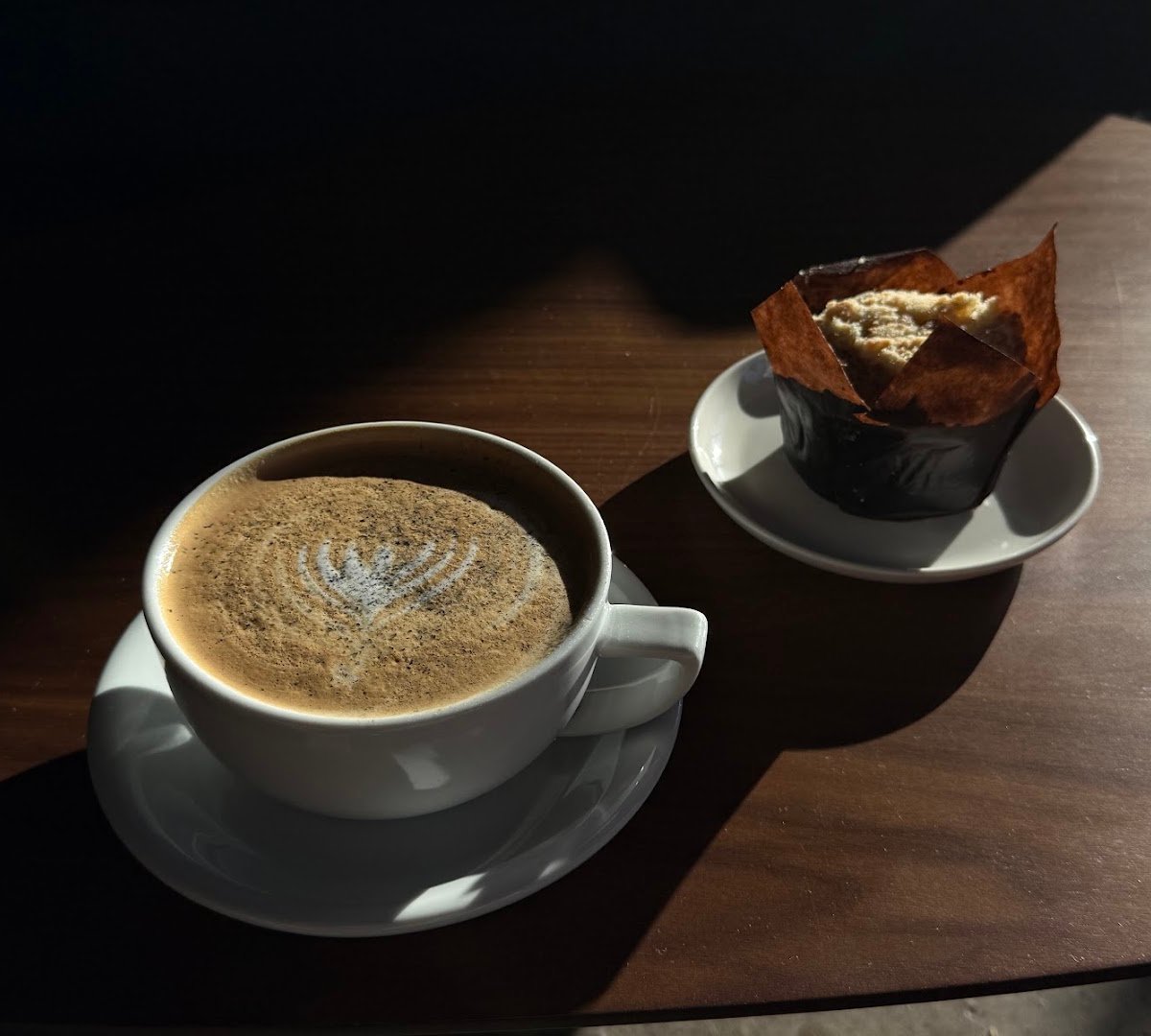 Coffee at Five Watt Coffee, E. Hennepin, specialty coffee shop in Minneapolis