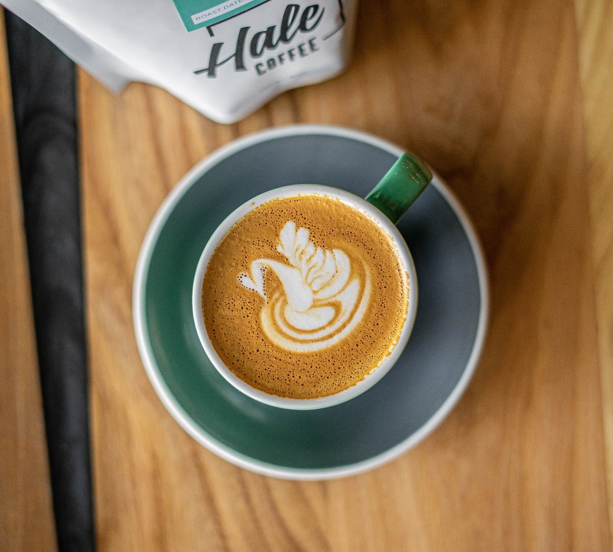 Coffee at Hale Coffee Company, specialty coffee shop in Toronto
