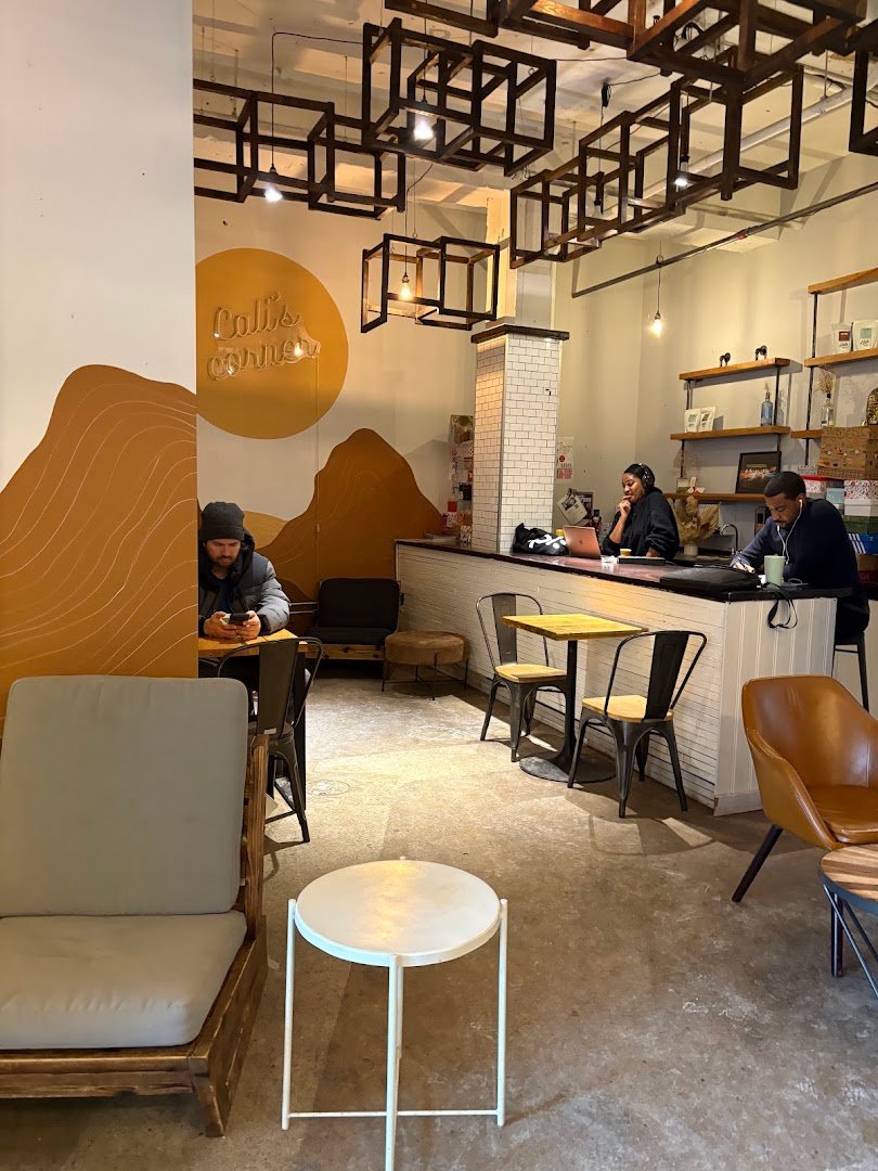 Interior of Hale Coffee Company, specialty coffee shop in Toronto