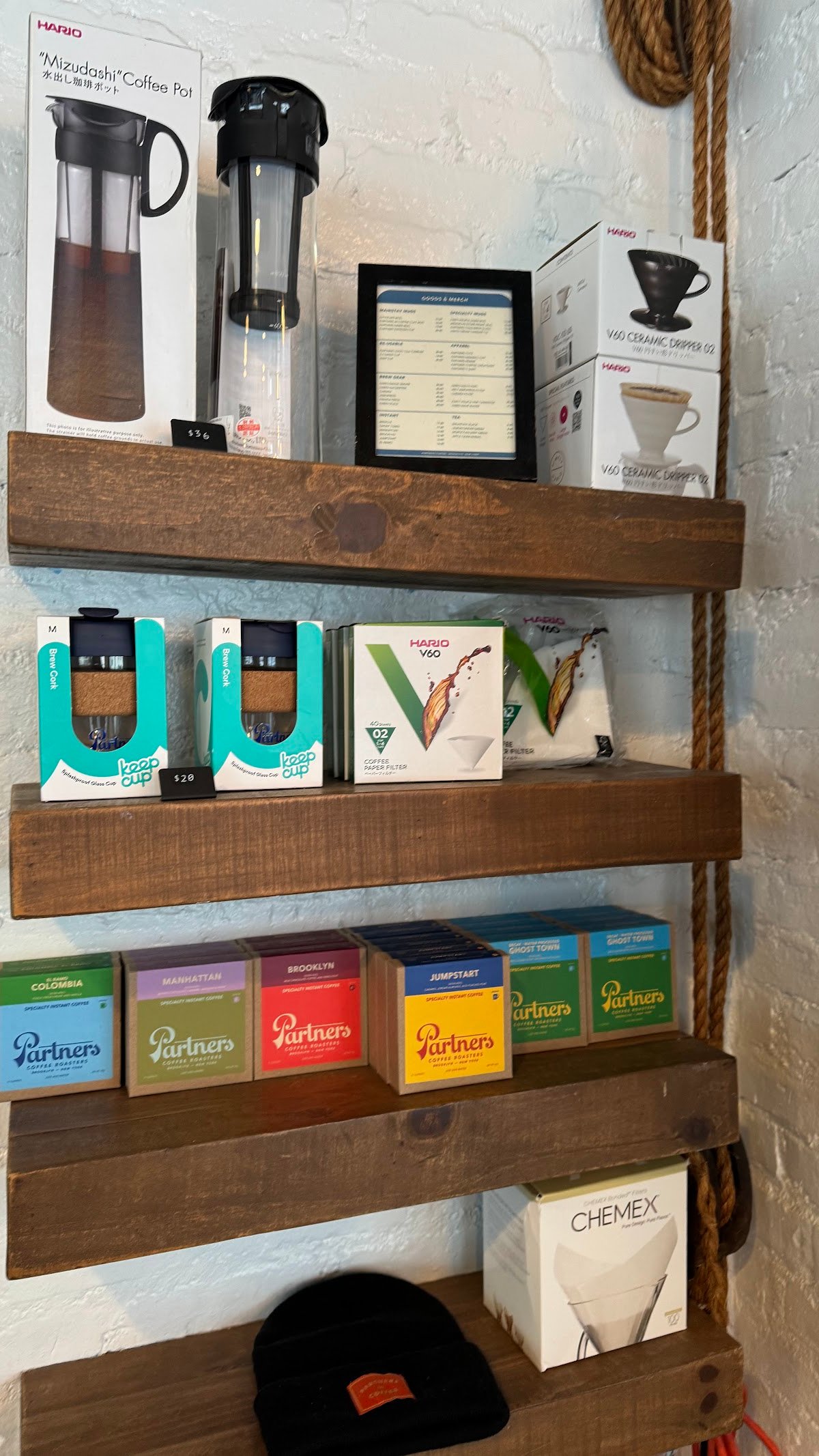 Partners Coffee West Village specialty coffee shop in New York - photo 8