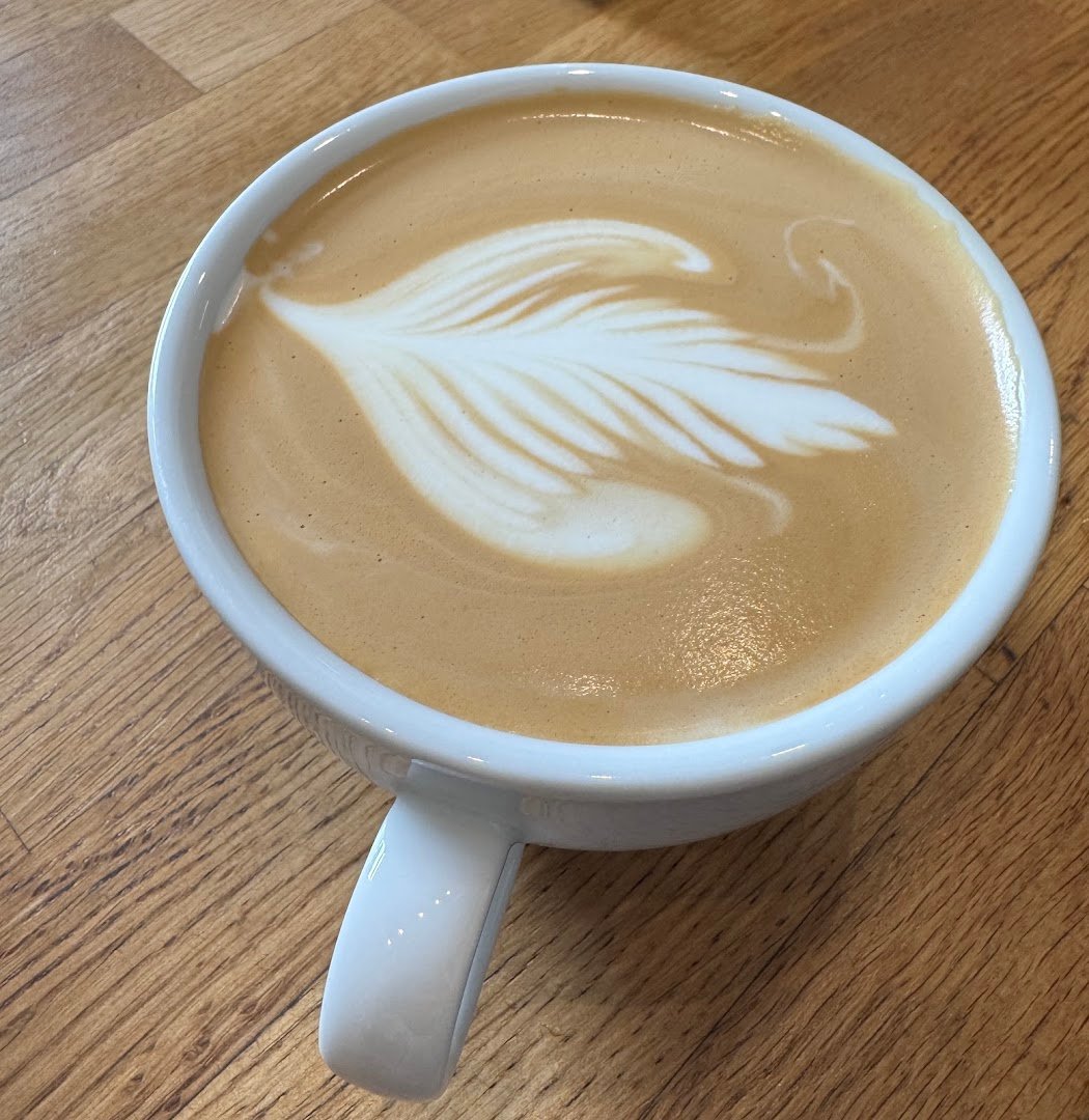 Coffee at The frame coffee, specialty coffee shop in Warsaw