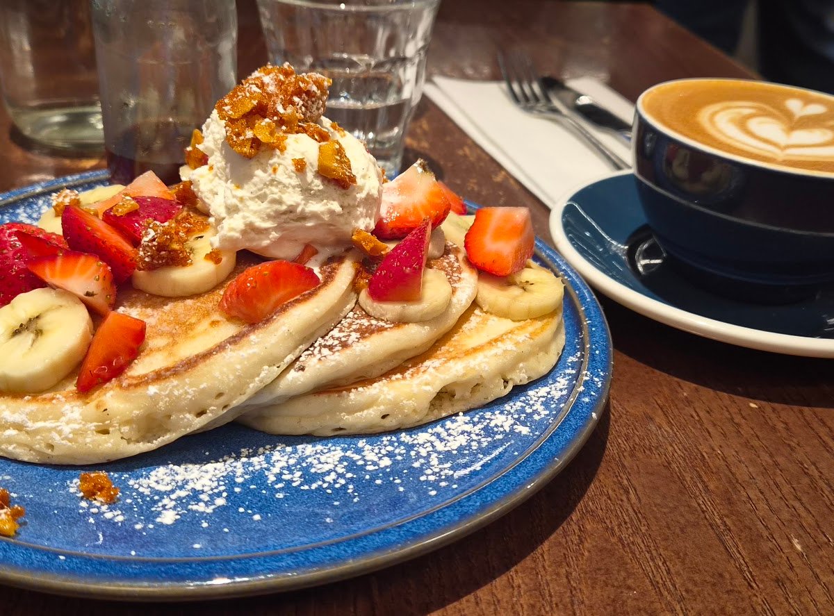 Food at Little Collins, specialty coffee shop in New York