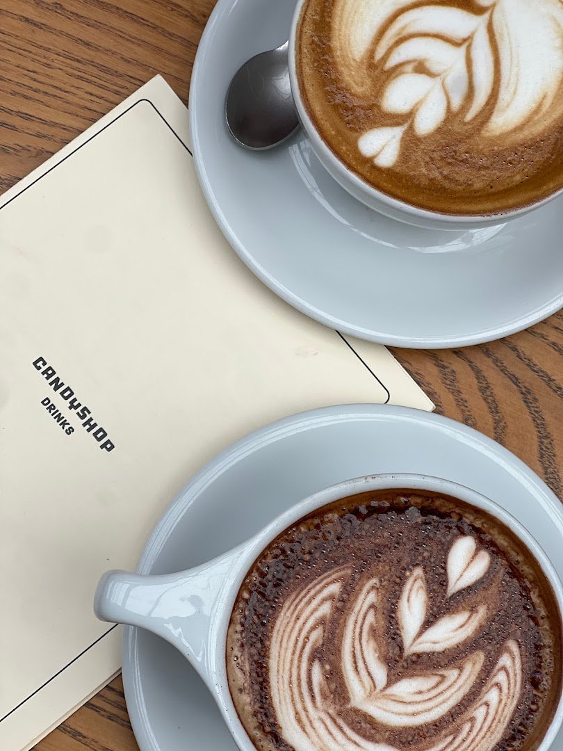 Coffee at The Candy Shop, specialty coffee shop in Auckland