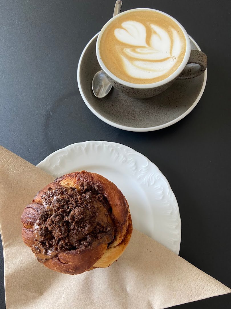 Coffee at Trzy Kruki, specialty coffee shop in Warsaw