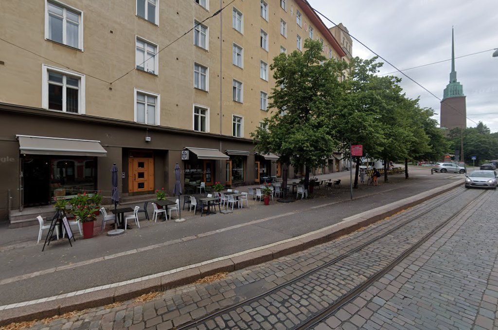 Storefront of Auri Coffee, Helsinki, specialty coffee shop in Helsinki