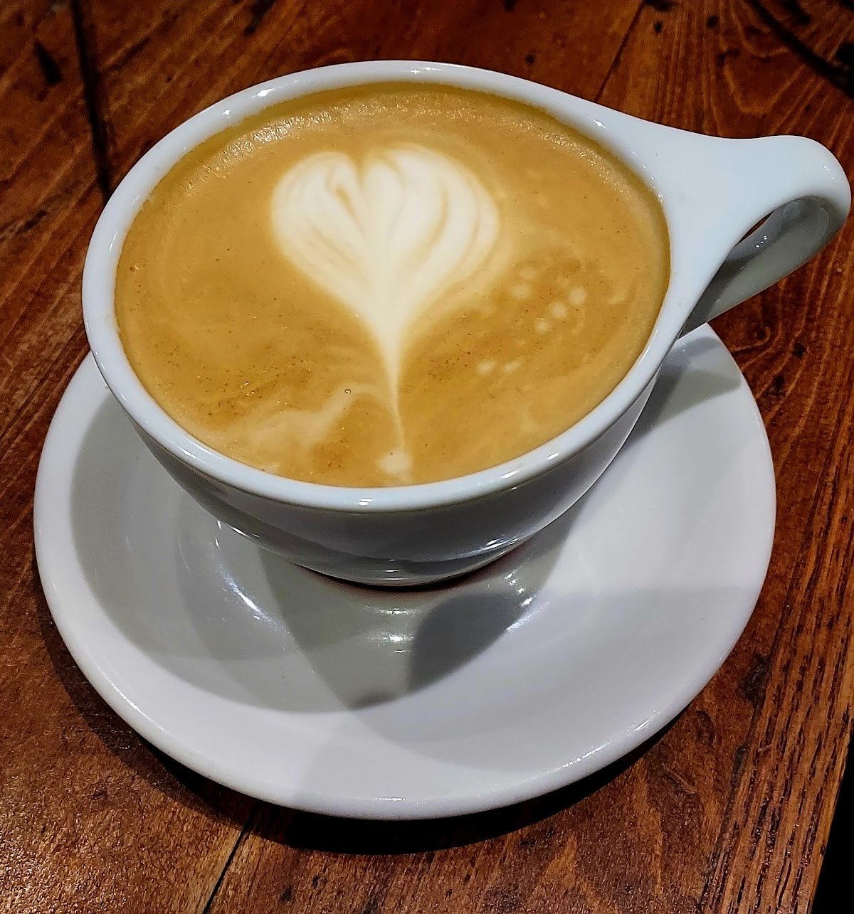 Coffee at Diesel Cafe, specialty coffee shop in Boston