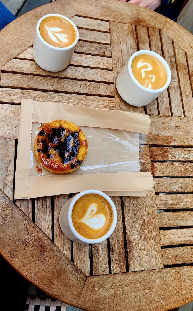 Coffee at Alchemy Coffee, specialty coffee shop in Philadelphia