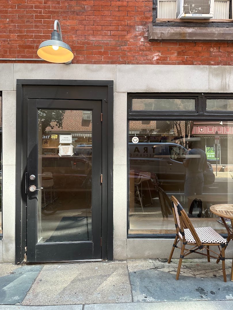 Storefront of Alchemy Coffee, specialty coffee shop in Philadelphia