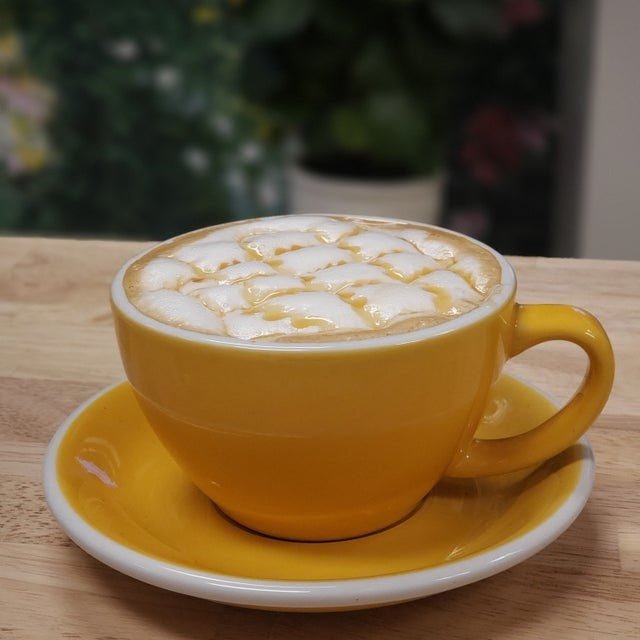 Coffee at JAVA GARDEN, specialty coffee shop in San Diego