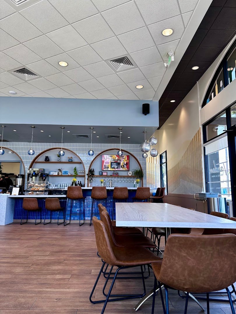 Interior of Tandem Coffee & Wine, specialty coffee shop in Sacramento
